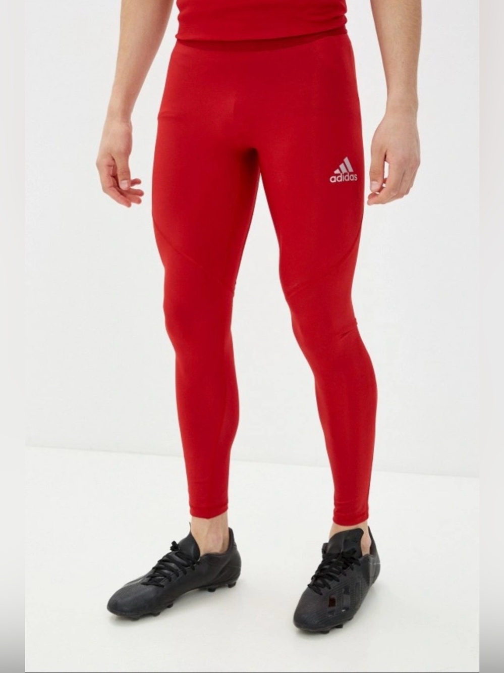 Adidas Alphaskin Sport Compression Tights Red Climacool NWT Men’s M